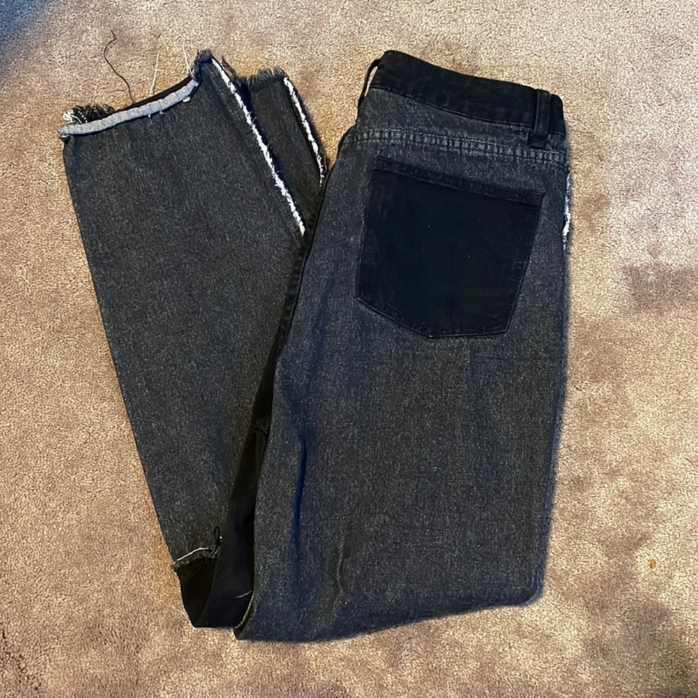 SHEIN jeans, color black and gray, size woman’s M.